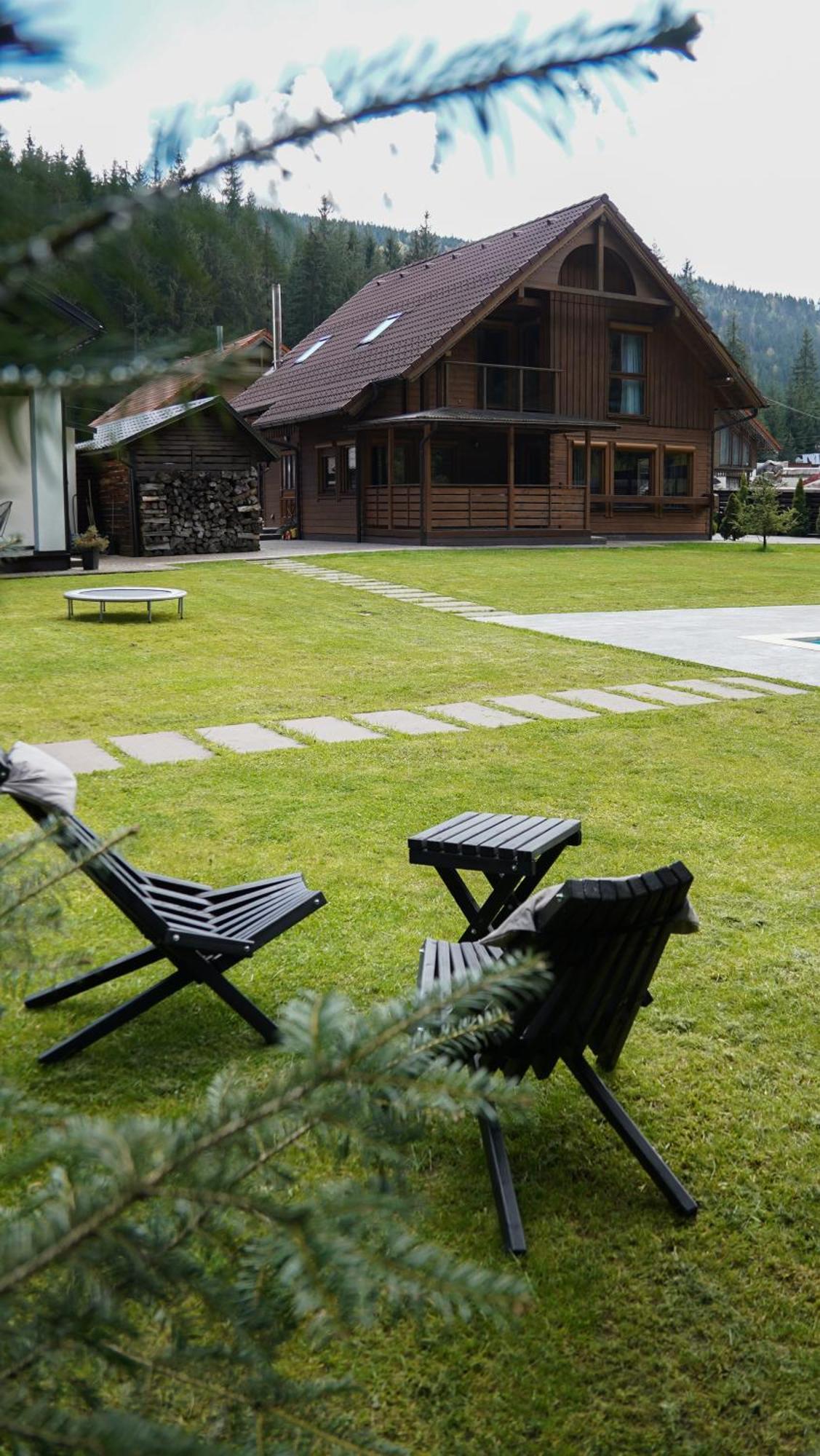 Berghaus Bukovel Villa Eksteriør bilde